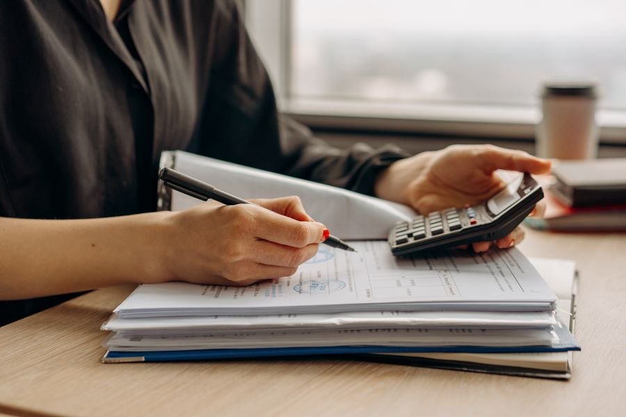 An investor reviewing property financing options