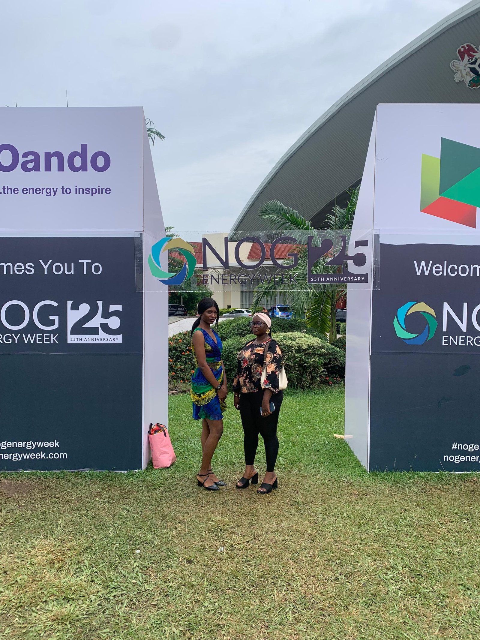 Pentagon Homes representatives at the NOG Energy Week venue, Abuja