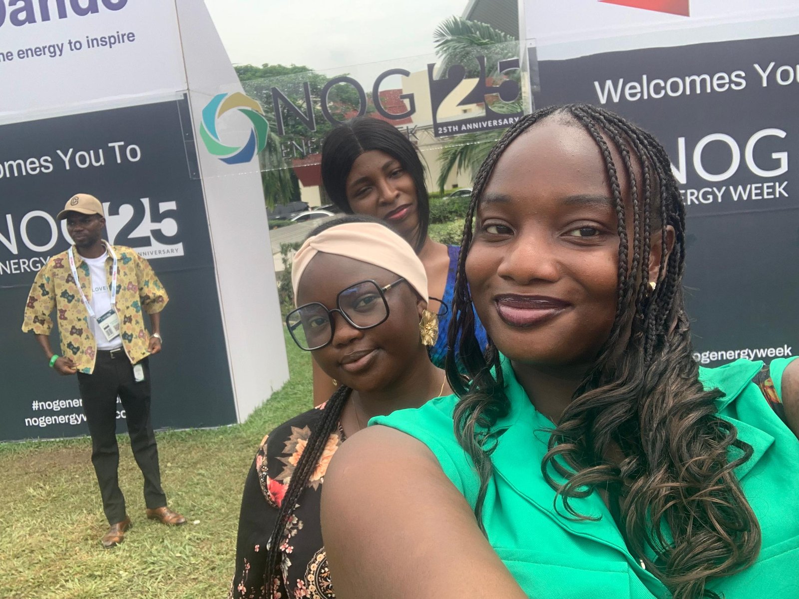 25th NOG Energy Week welcome signage at the International Conference Centre, Abuja