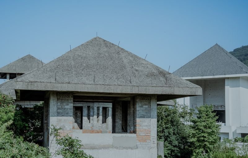 An uncompleted building in Abuja