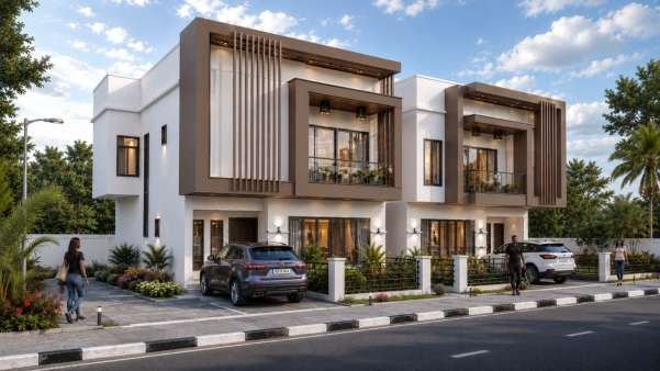 4-Bedroom Semi-Detached Duplex (300 sqm) render