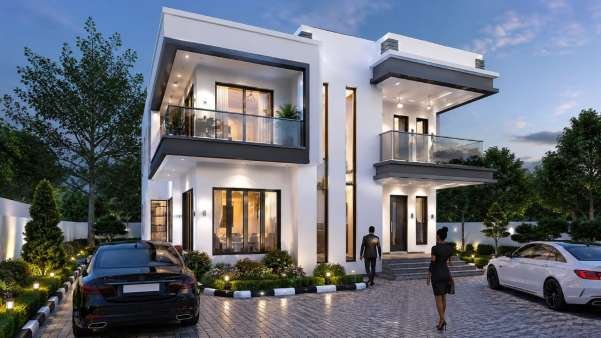 3-Bedroom Semi-Detached Duplex (350 sqm) render